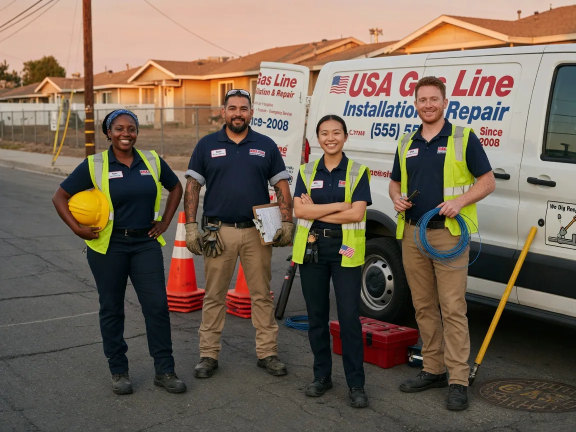 Gas Line Installation company in Union, ME